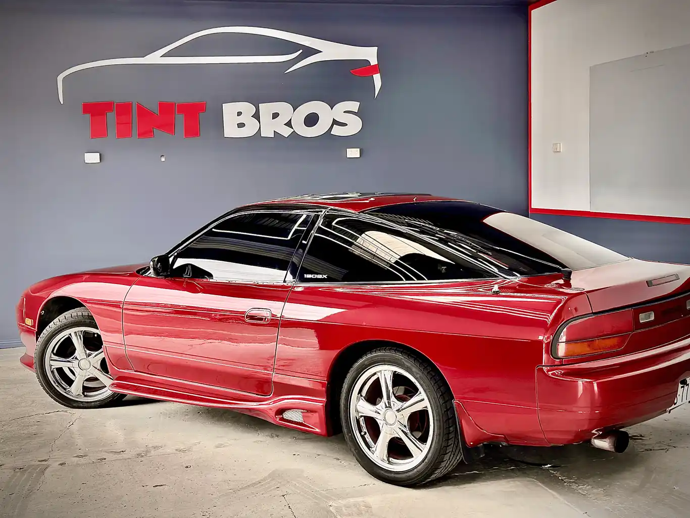 Luxury vehicle window tinting
