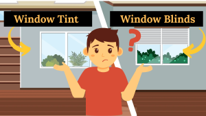 window tinting VS blinds