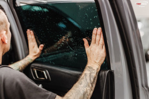 Professional window tinting
