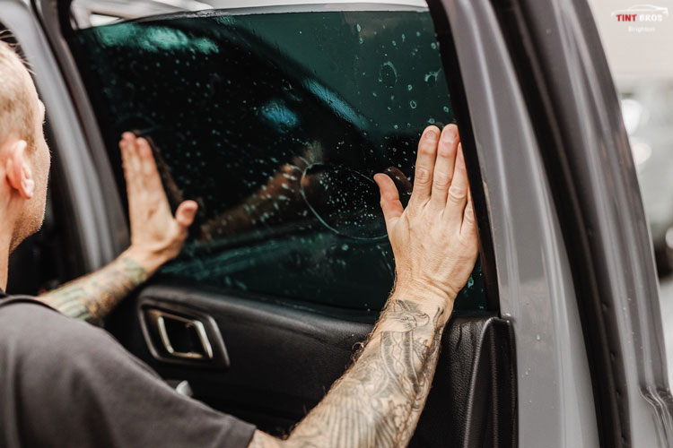 Professional window tinting